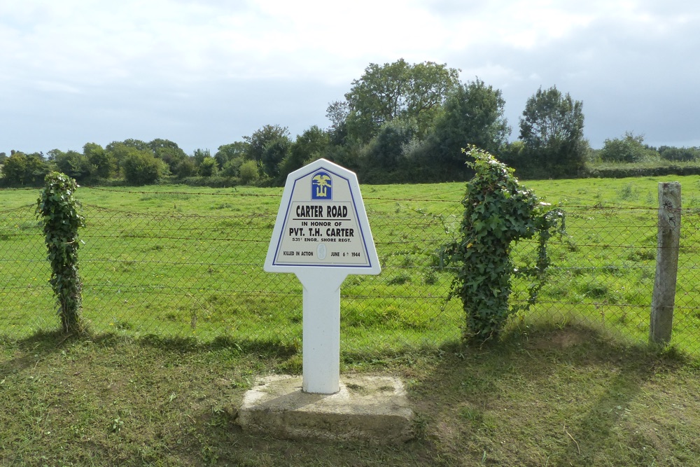 Monument Carter Road Saint-Germain-de-Varreville