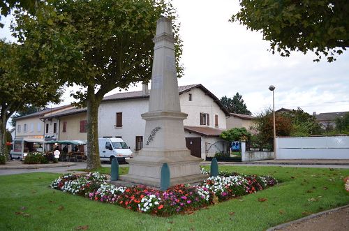 Oorlogsmonument Saint-Maurice-de-Gourdans