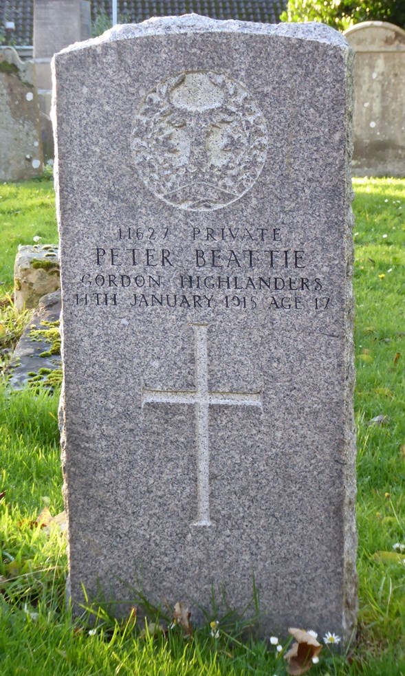 Commonwealth War Grave Insch Old Churchyard