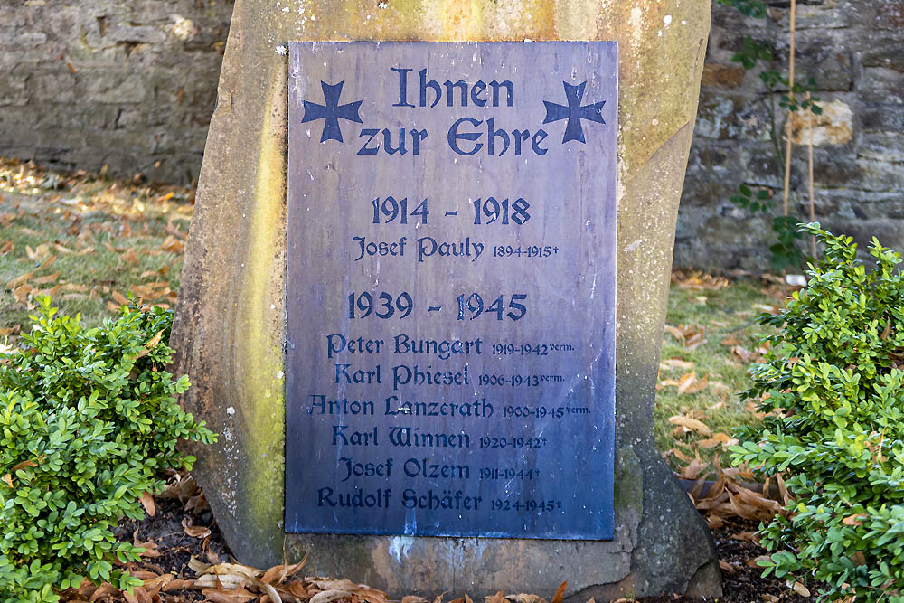 War Memorial Plitterdorf #2