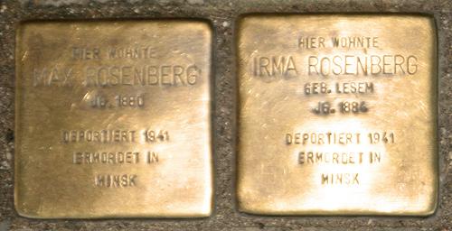 Stolpersteine Luegallee 12