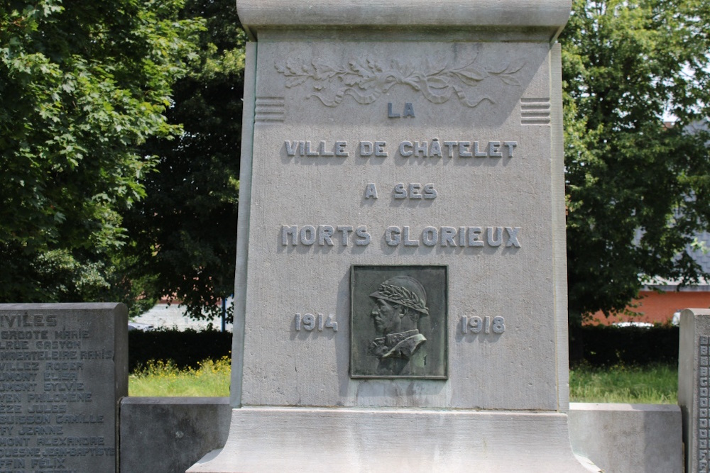 Oorlogsmonument Châtelet	 #3