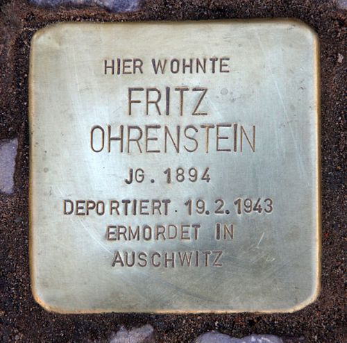 Stolpersteine Nachodstrae 22