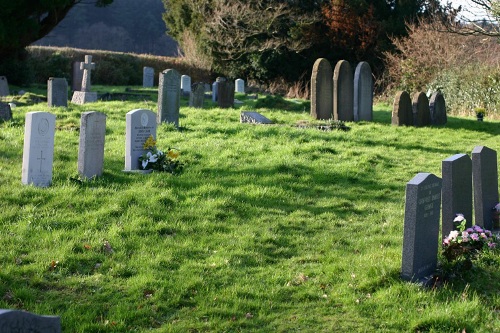 Commonwealth War Graves Luccombe Church Cemetery #1