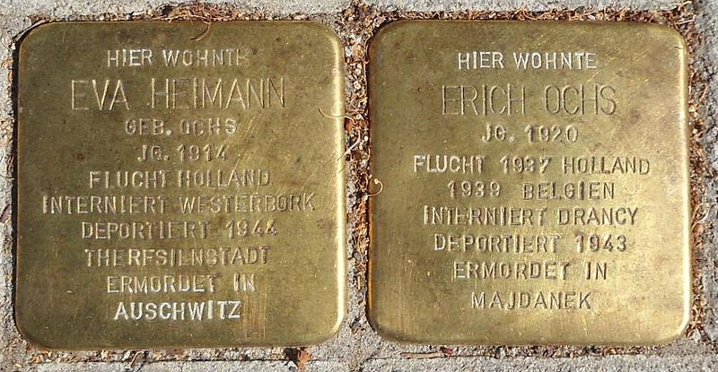 Stolpersteine Ensheimer Straße 35