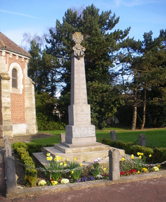 Oorlogsmonument Bhagnies #1