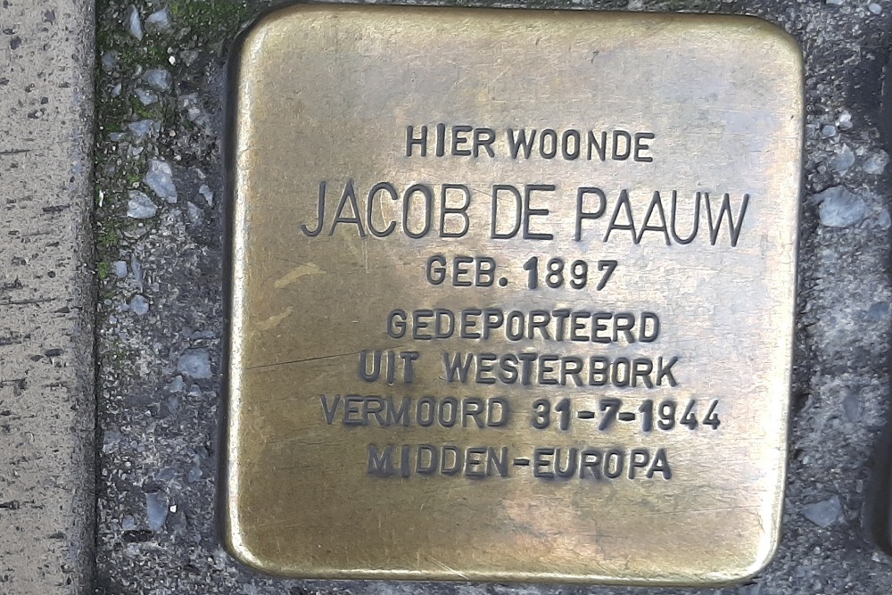 Stolpersteine Javastraat 87 #2