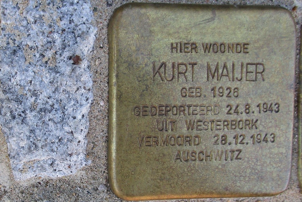 Stolpersteine Wijde Poort 2 #2