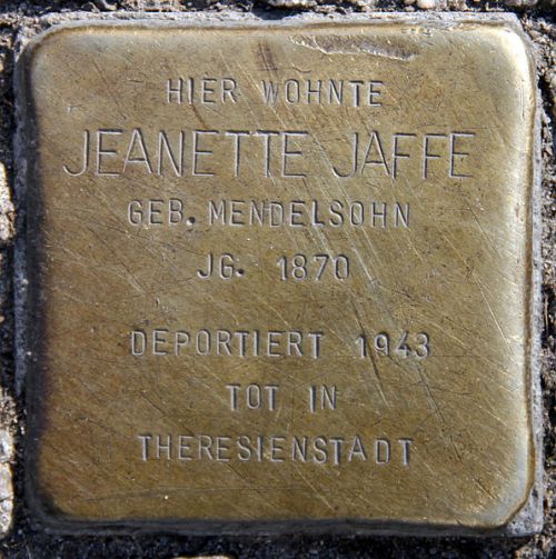 Stolpersteine Zossener Straße 28 #2