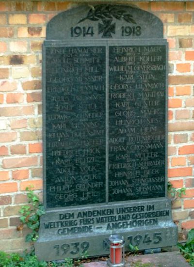 Oorlogsmonument Hausen