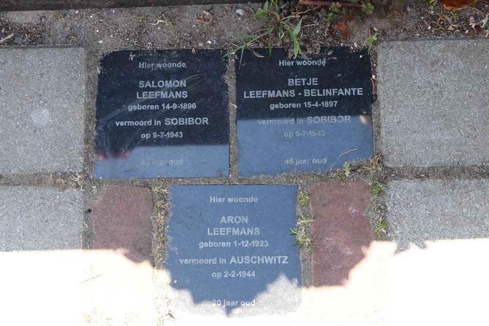 Memorial Stones Zeswielenstraat 9 #1