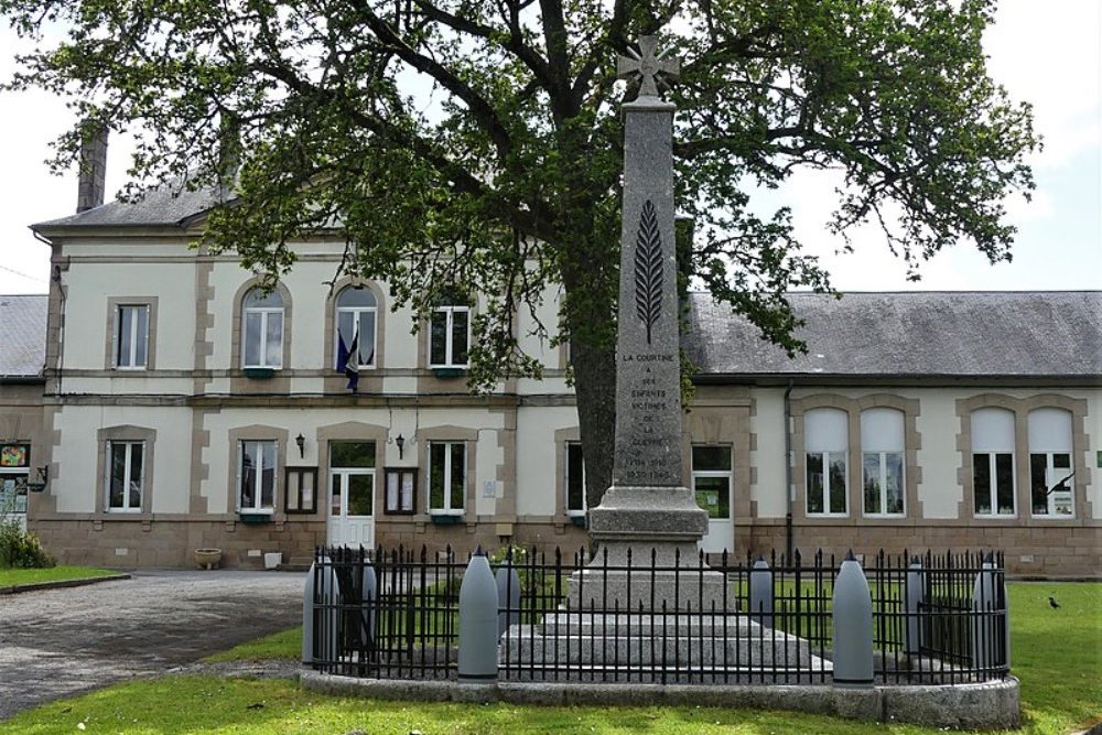 Oorlogsmonument La Courtine #1