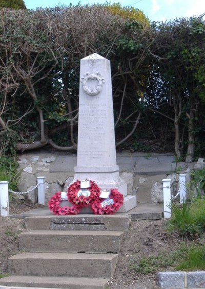 Oorlogsmonument Bishopstone