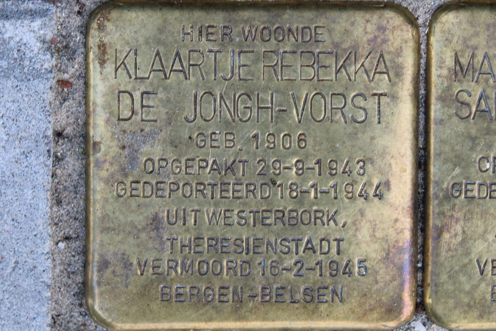 Stolpersteine Raphaëlplein 25 #2