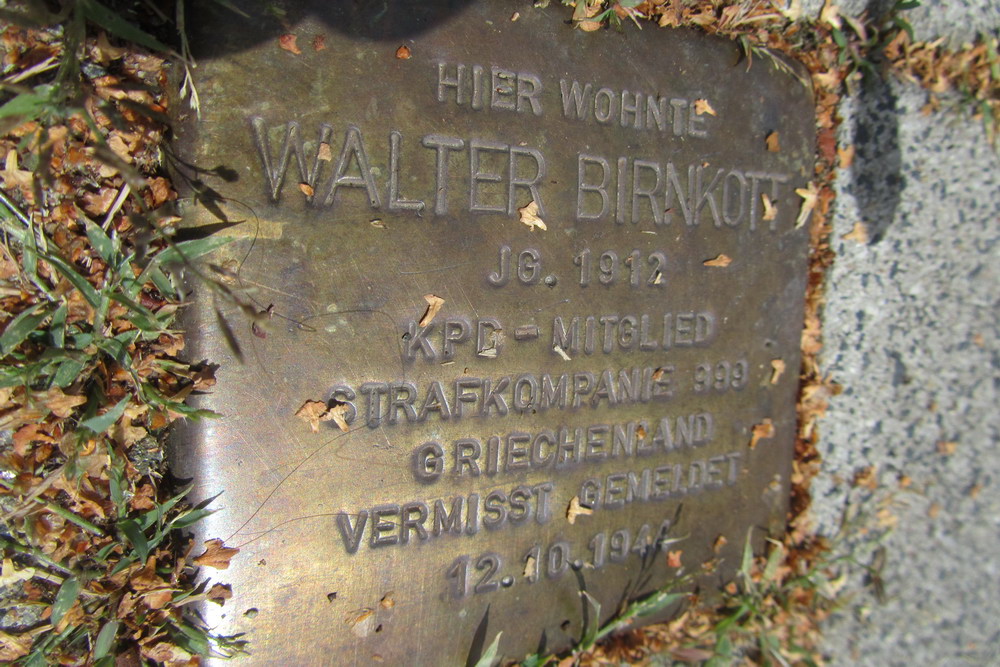 Stolperstein Hansenstraße 70 #1