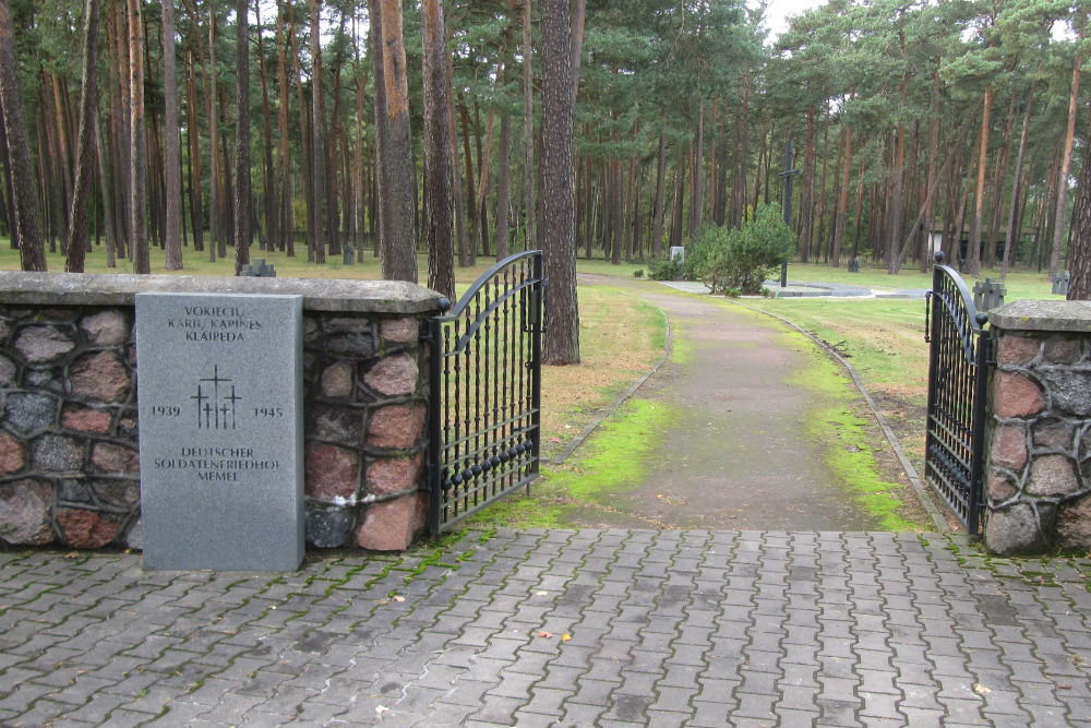 German War Cemetery Memel / Klaipeda #1