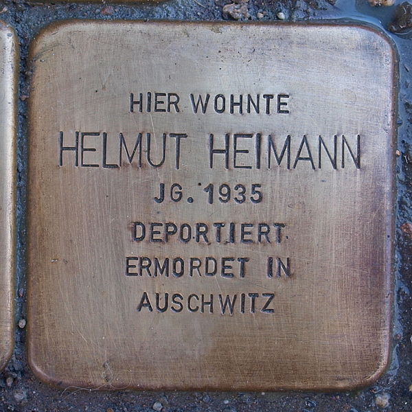 Stolpersteine Burgstraße 22 #2