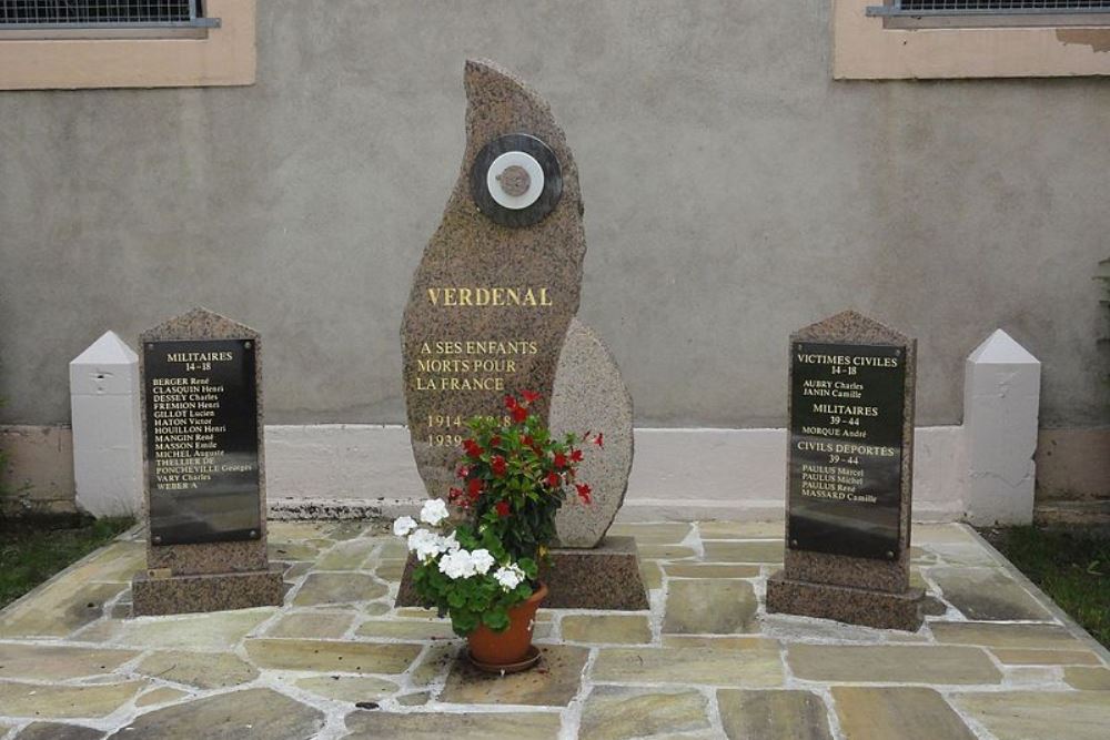 Oorlogsmonument Verdenal #1