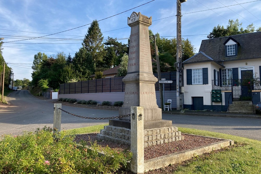 Oorlogsmonument Ercourt #1