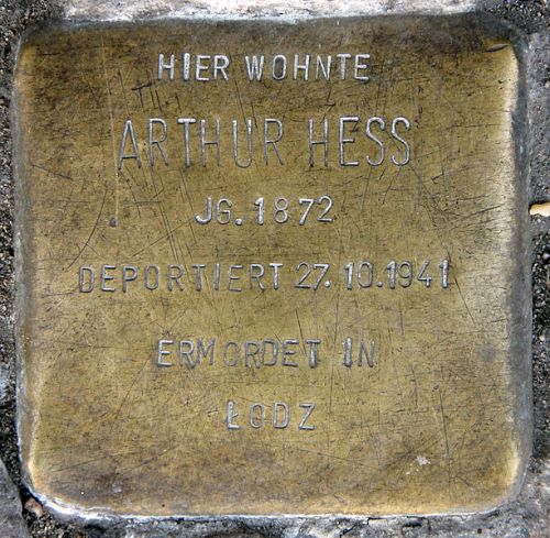 Stolpersteine Reichsstrae 106 #1