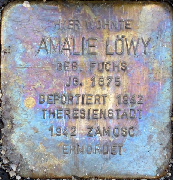 Stolpersteine Franz-Josef-Straße 12