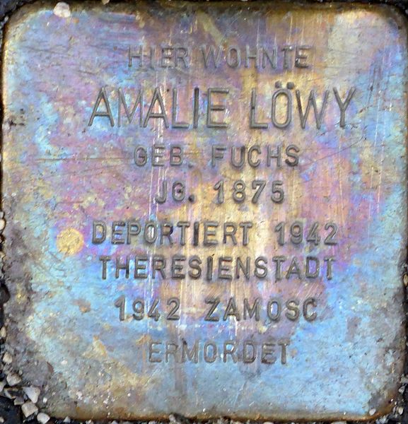 Stolpersteine Franz-Josef-Strae 12 #1