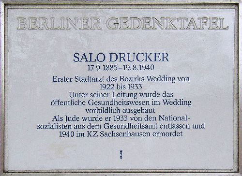 Gedenkteken Salo Drucker #1