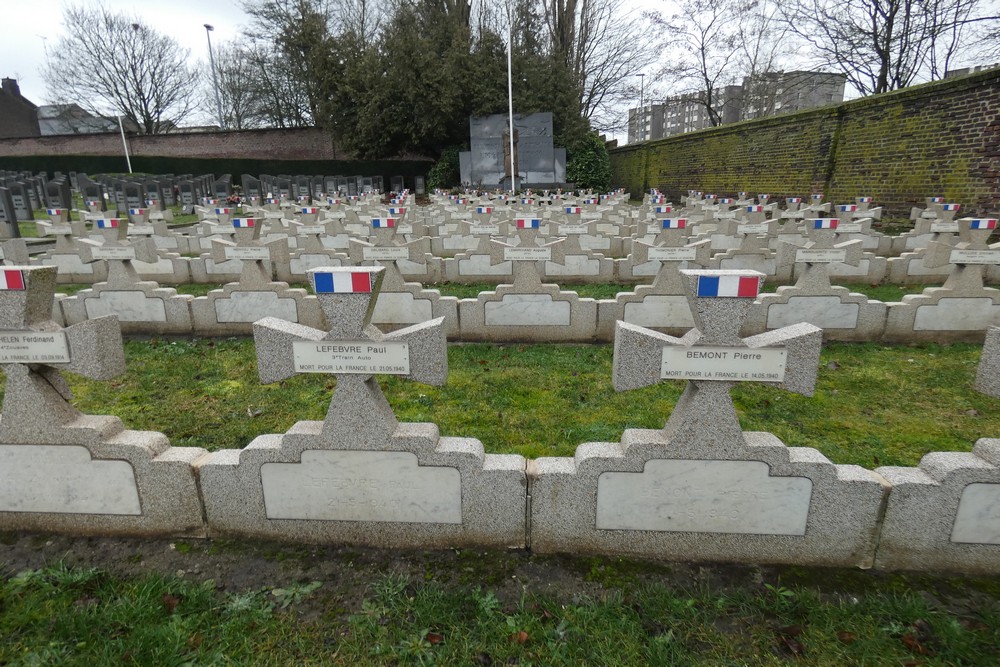 Franse Oorlogsgraven Charleroi Cimetière Nord #1