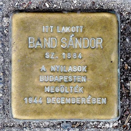 Stolpersteine Bethlen Gbor tr 3