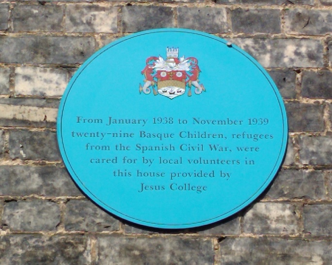 Memorial Basque Refugees Cambridge