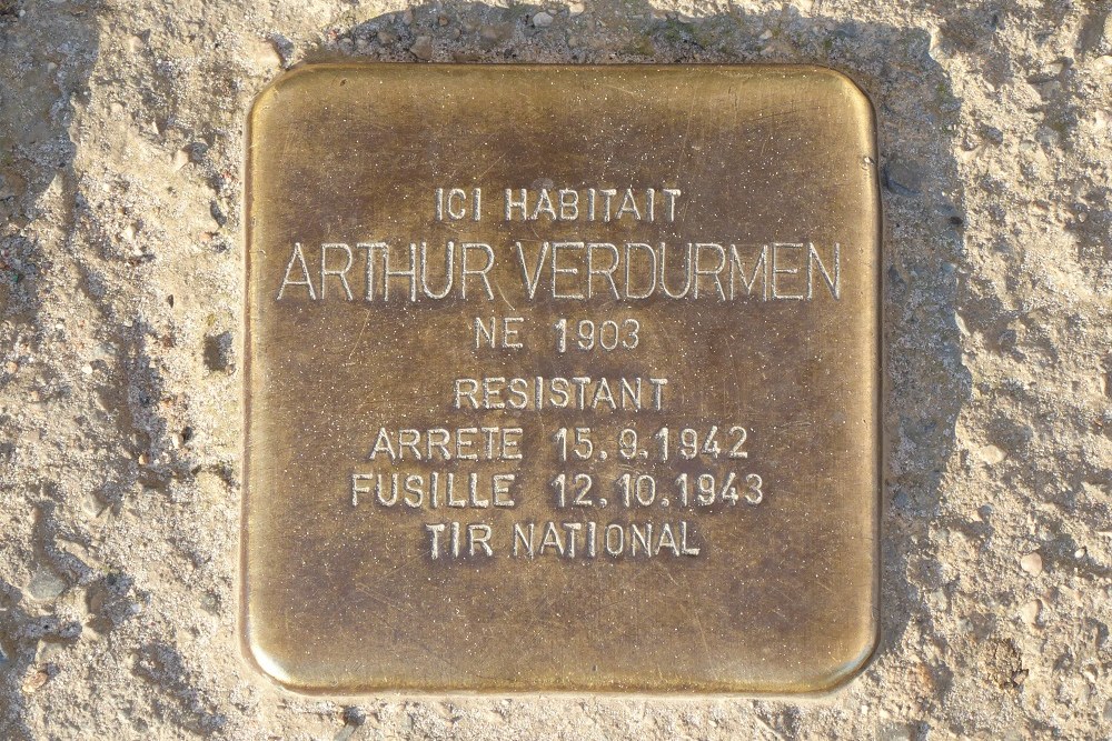 Stolperstein Hooikaai 27 #1