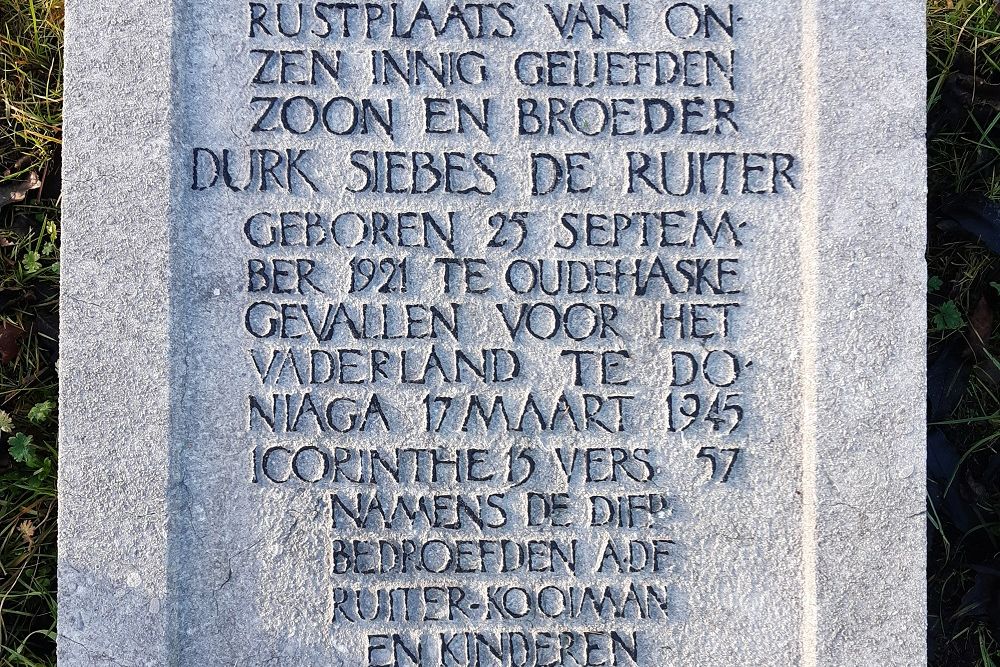 Oorlogsgraven Oudehaske #4