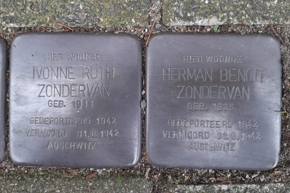 Stolpersteine Bergstraat 20-32 #2