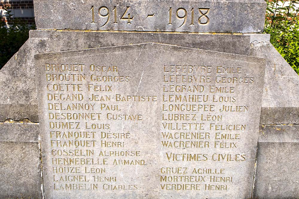 War Memorial Ennetières #3