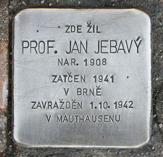 Stolperstein Heinrichova 215/30