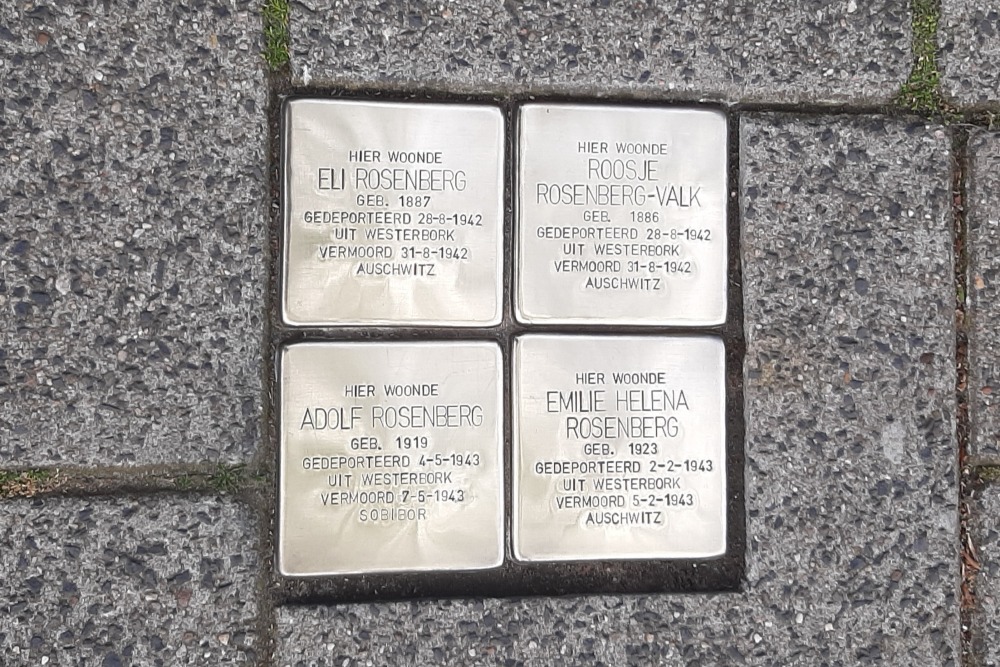 Stolpersteine Rijkstraatweg 9