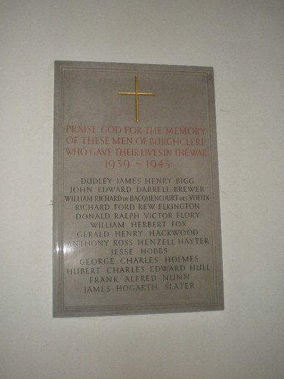 War Memorial Church of the Ascension Burghclere #1