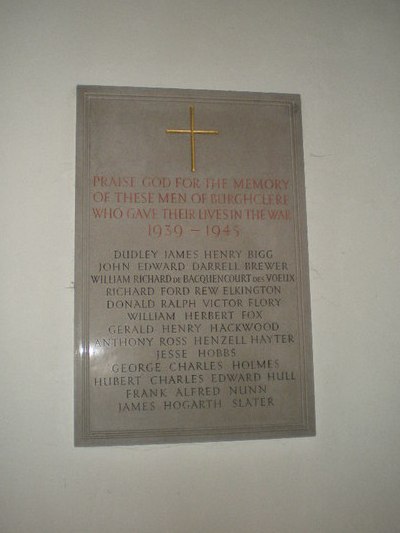 War Memorial Church of the Ascension Burghclere #1