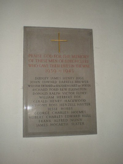 War Memorial Church of the Ascension Burghclere