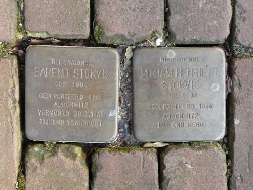 Stumbling Stones Albertina van Nassaustraat 18 #1