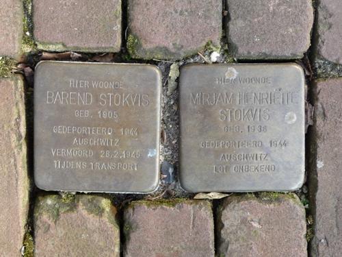 Stolpersteine Albertina van Nassaustraat 18 #1