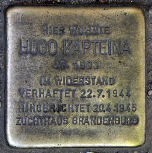 Stolpersteine Weserstrae 54 #1