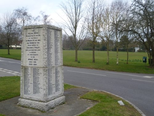 Oorlogsmonument Coulsdon en Purley