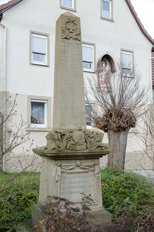 1866 and 1870-1871 Wars Memorial Werneck #1