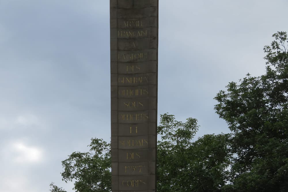 Monument 1er, 5e en 7e Corps Arme Franaise #2