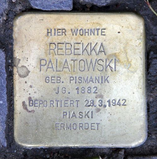 Stolpersteine Gervinusstrae 19a #3