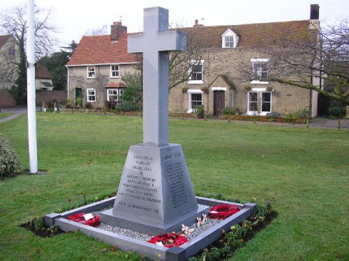 Oorlogsmonument Elmstead Market #1