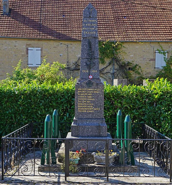 Oorlogsmonument Adelans