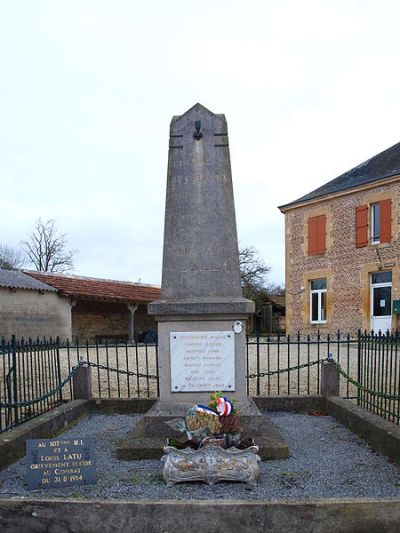 Oorlogsmonument Les Alleux