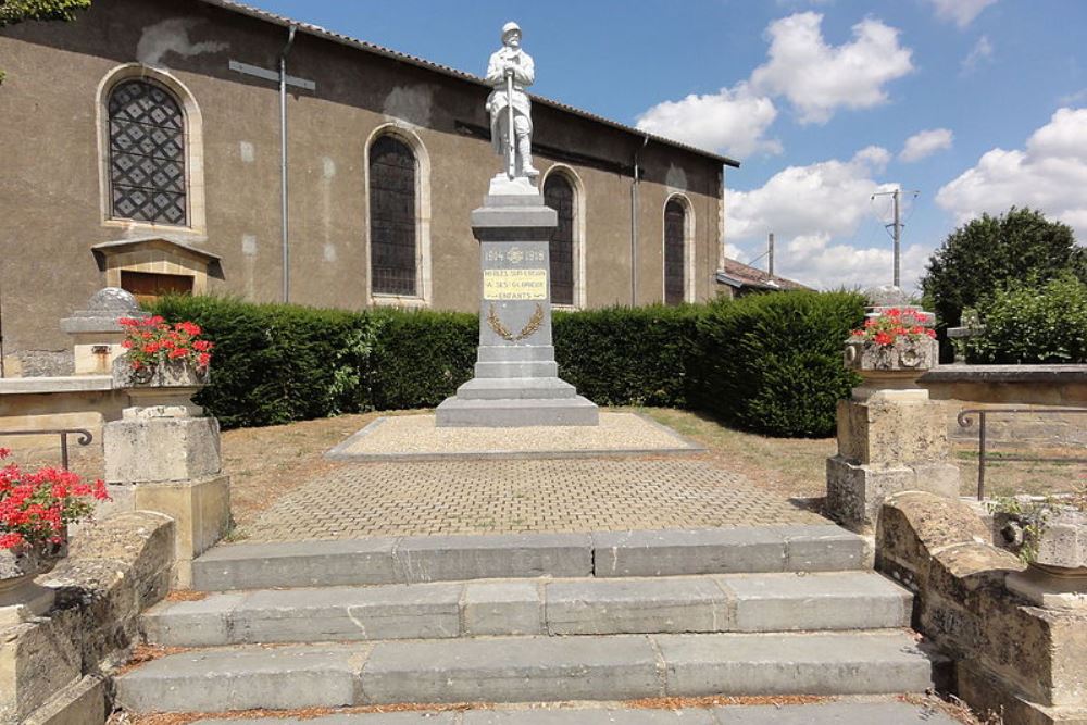 Monument Eerste Wereldoorlog Merles-sur-Loison #1